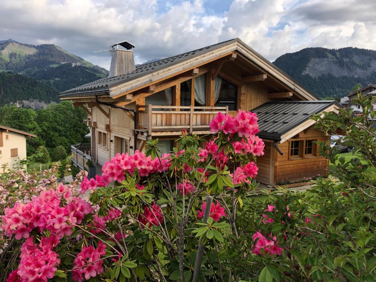 Chalet Nanook Notre-Dame-de-Bellecombe Bagian luar foto