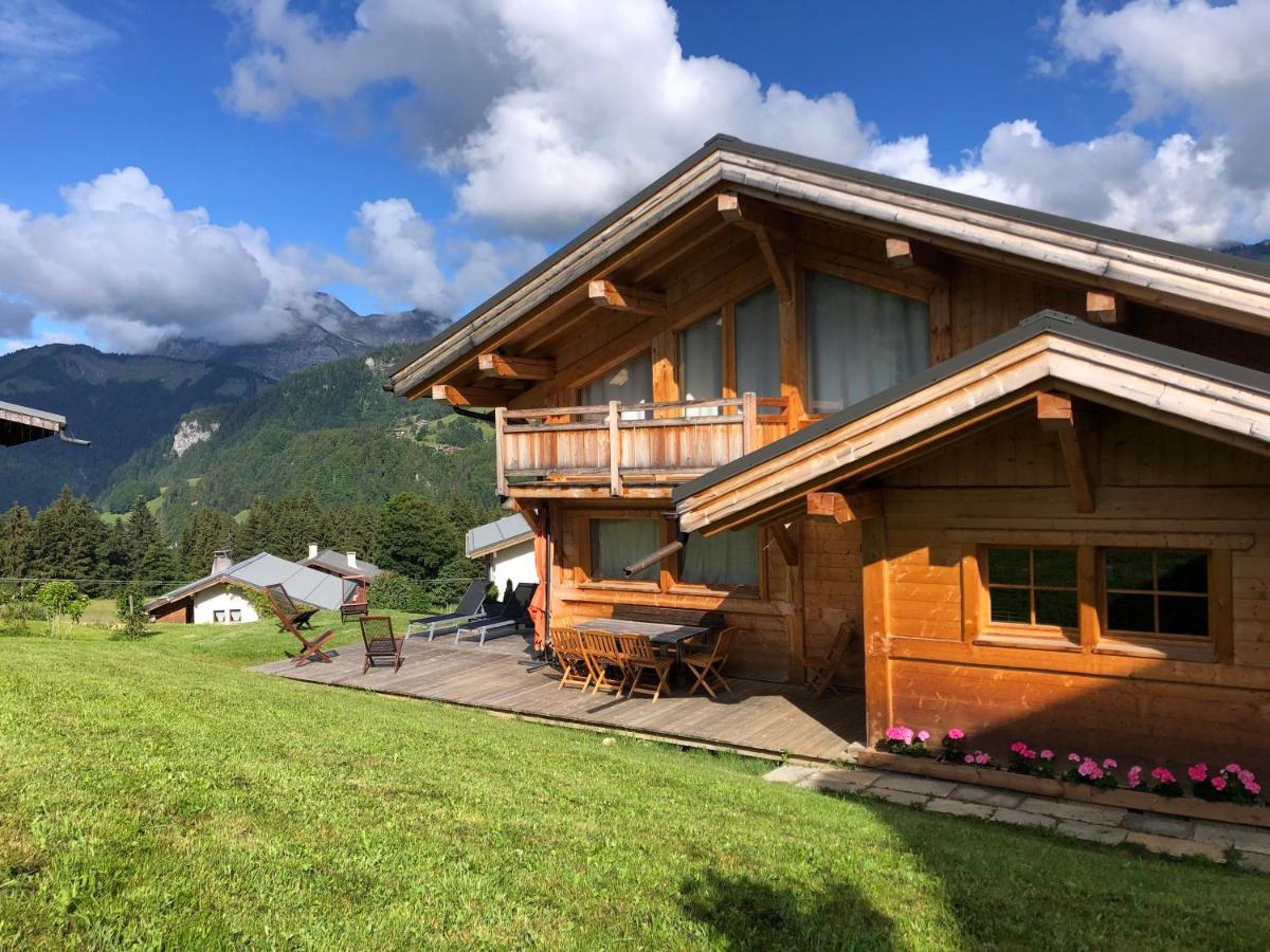 Chalet Nanook Notre-Dame-de-Bellecombe Bagian luar foto