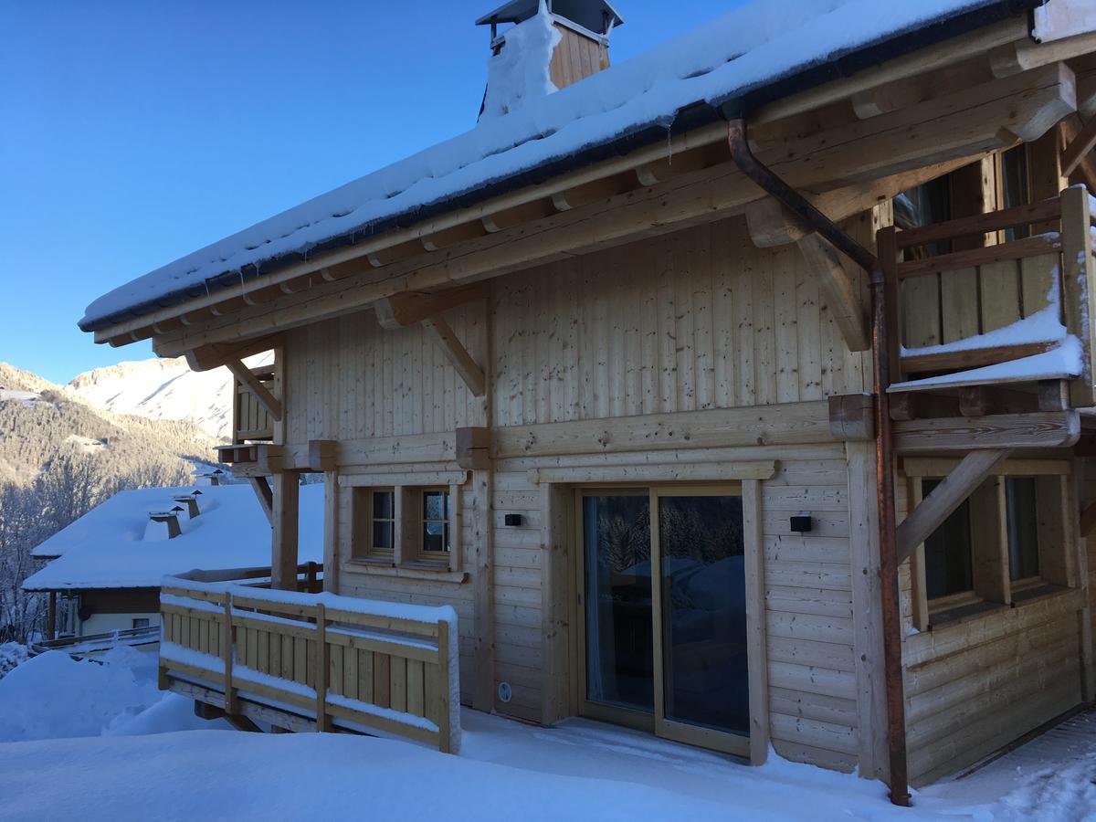 Chalet Nanook Notre-Dame-de-Bellecombe Bagian luar foto