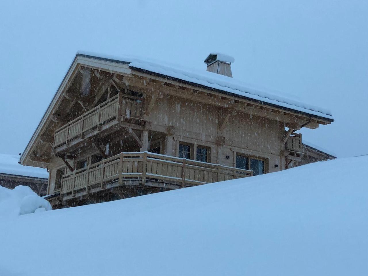 Chalet Nanook Notre-Dame-de-Bellecombe Bagian luar foto
