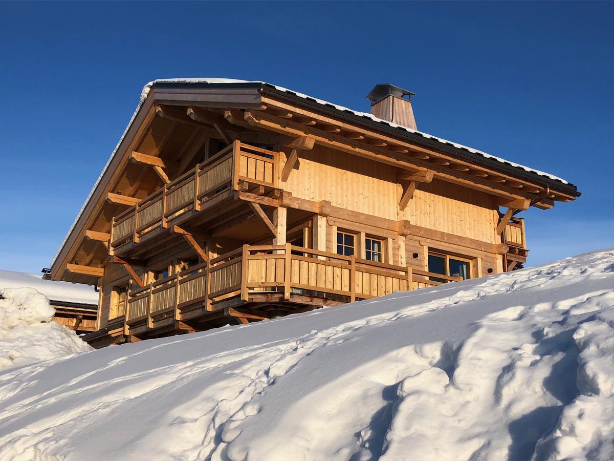 Chalet Nanook Notre-Dame-de-Bellecombe Bagian luar foto