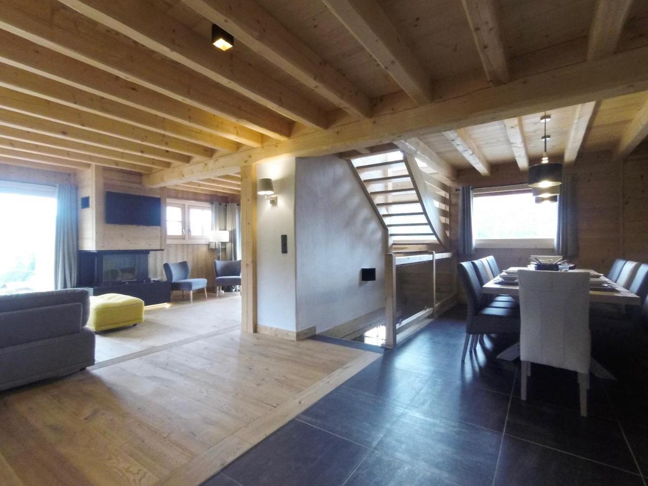 Chalet Nanook Notre-Dame-de-Bellecombe Bagian luar foto