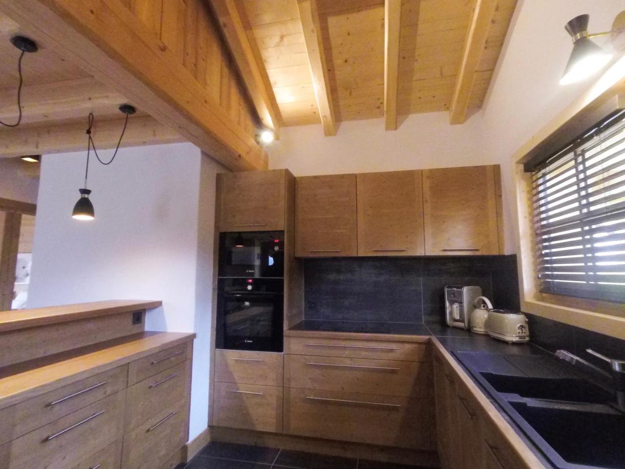 Chalet Nanook Notre-Dame-de-Bellecombe Bagian luar foto