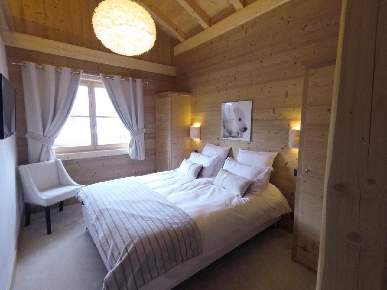 Chalet Nanook Notre-Dame-de-Bellecombe Bagian luar foto