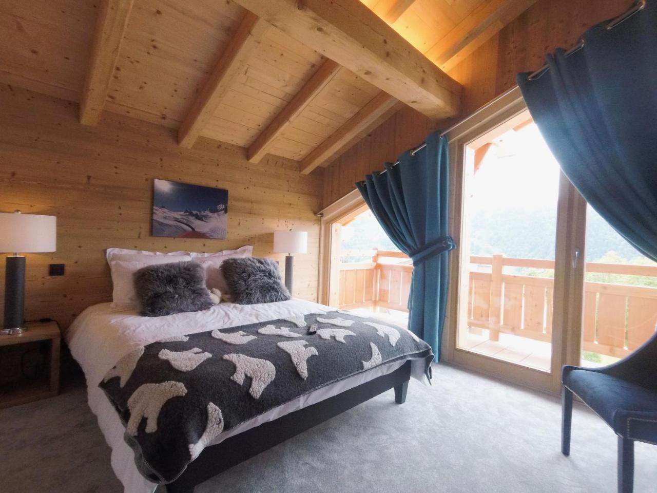 Chalet Nanook Notre-Dame-de-Bellecombe Bagian luar foto
