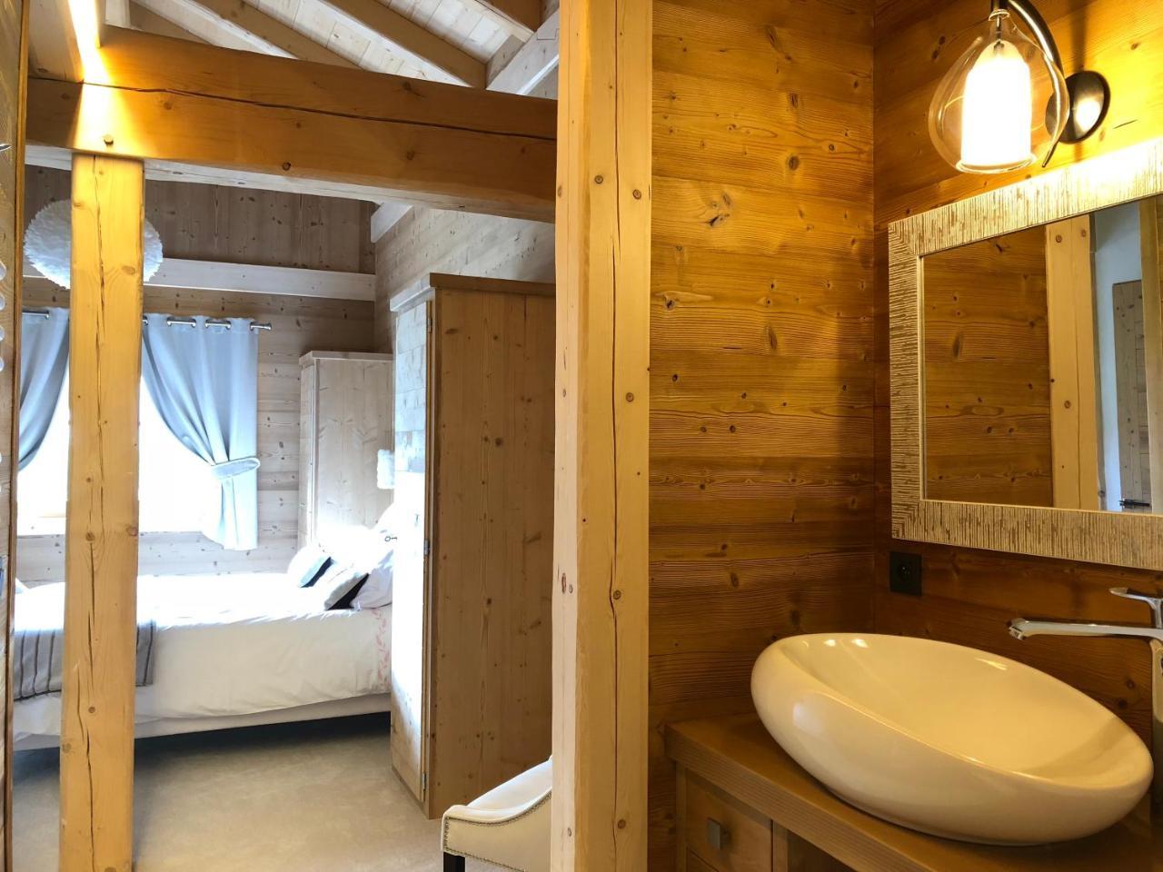 Chalet Nanook Notre-Dame-de-Bellecombe Bagian luar foto