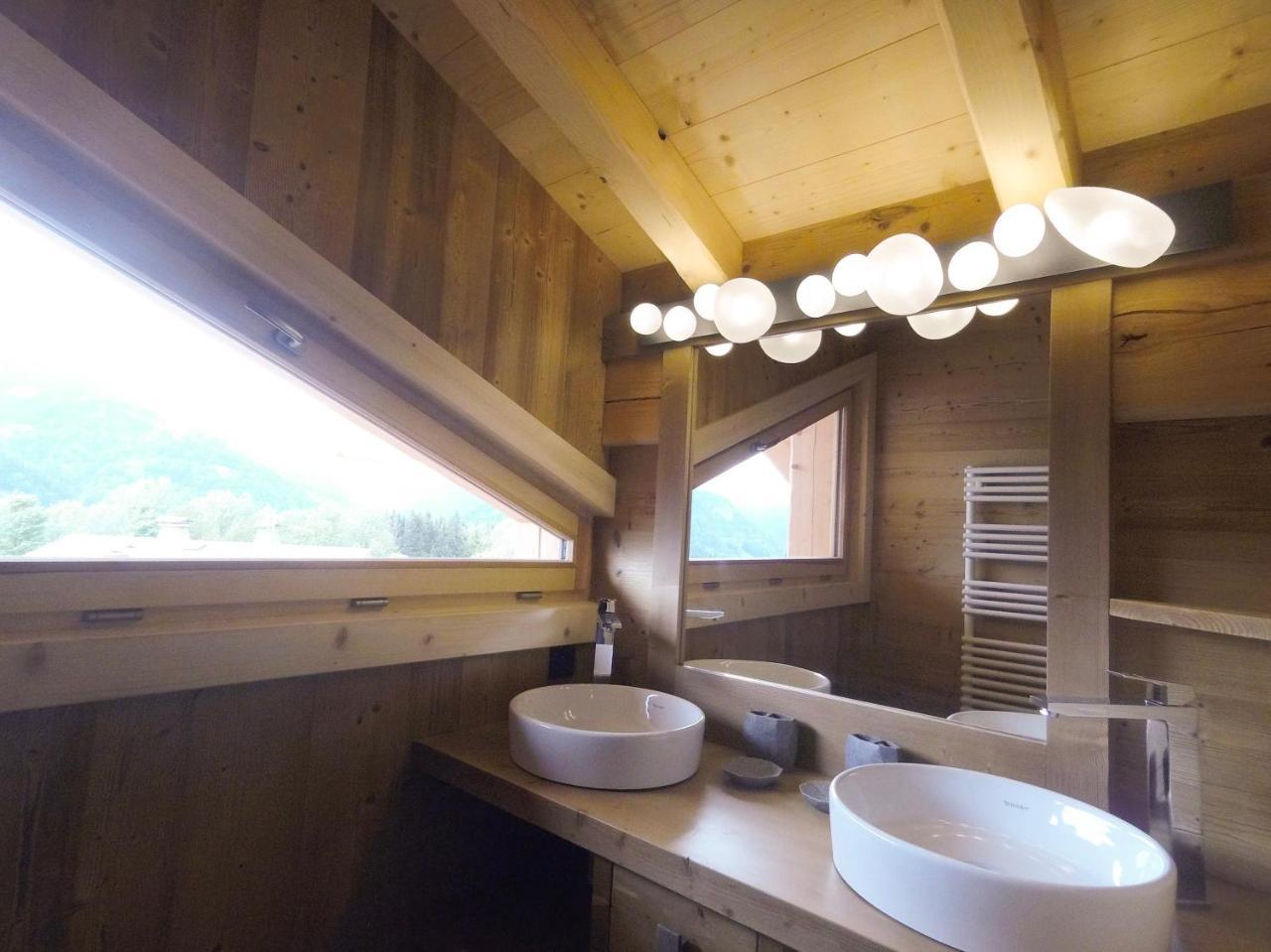 Chalet Nanook Notre-Dame-de-Bellecombe Bagian luar foto