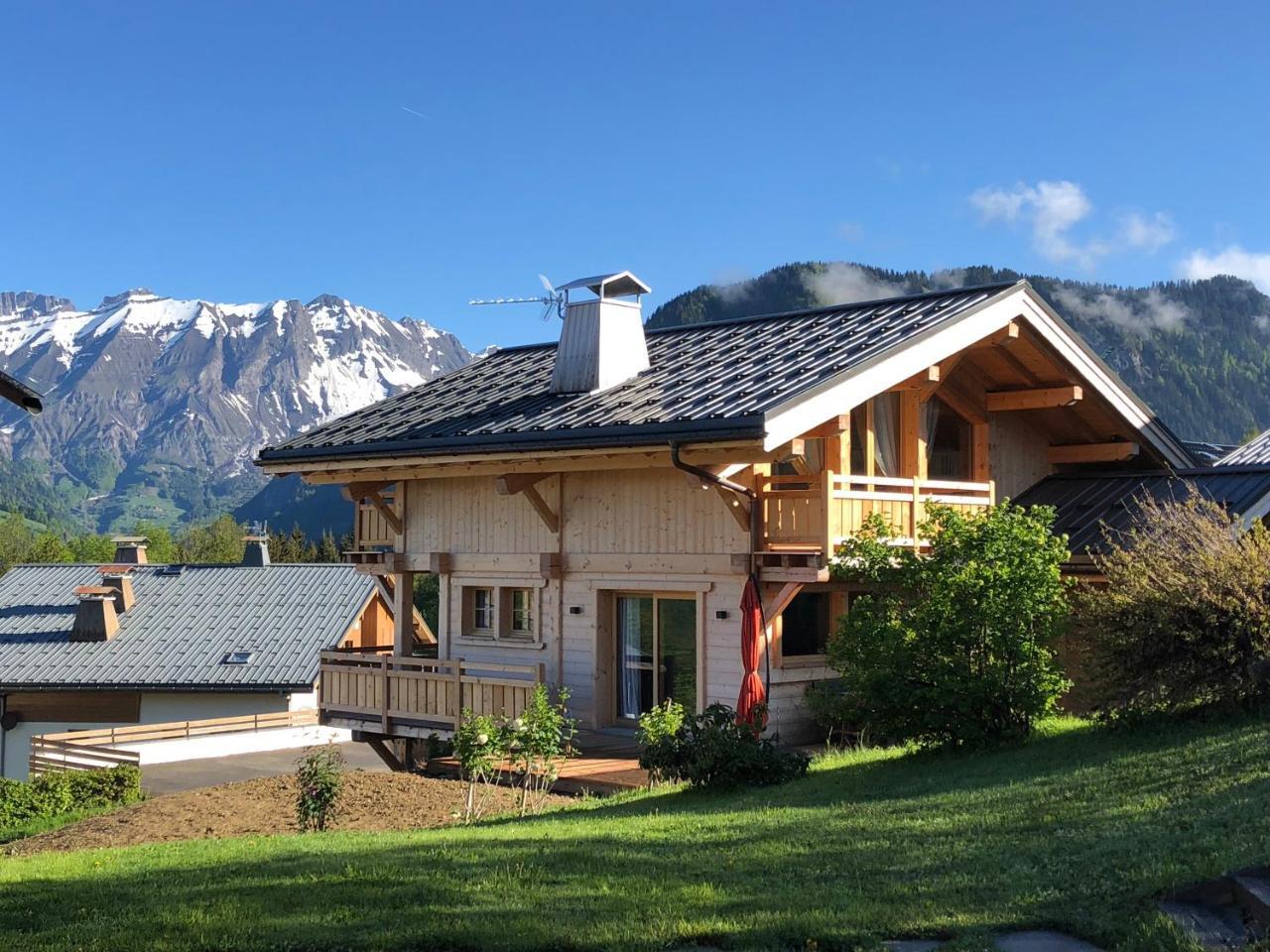 Chalet Nanook Notre-Dame-de-Bellecombe Bagian luar foto
