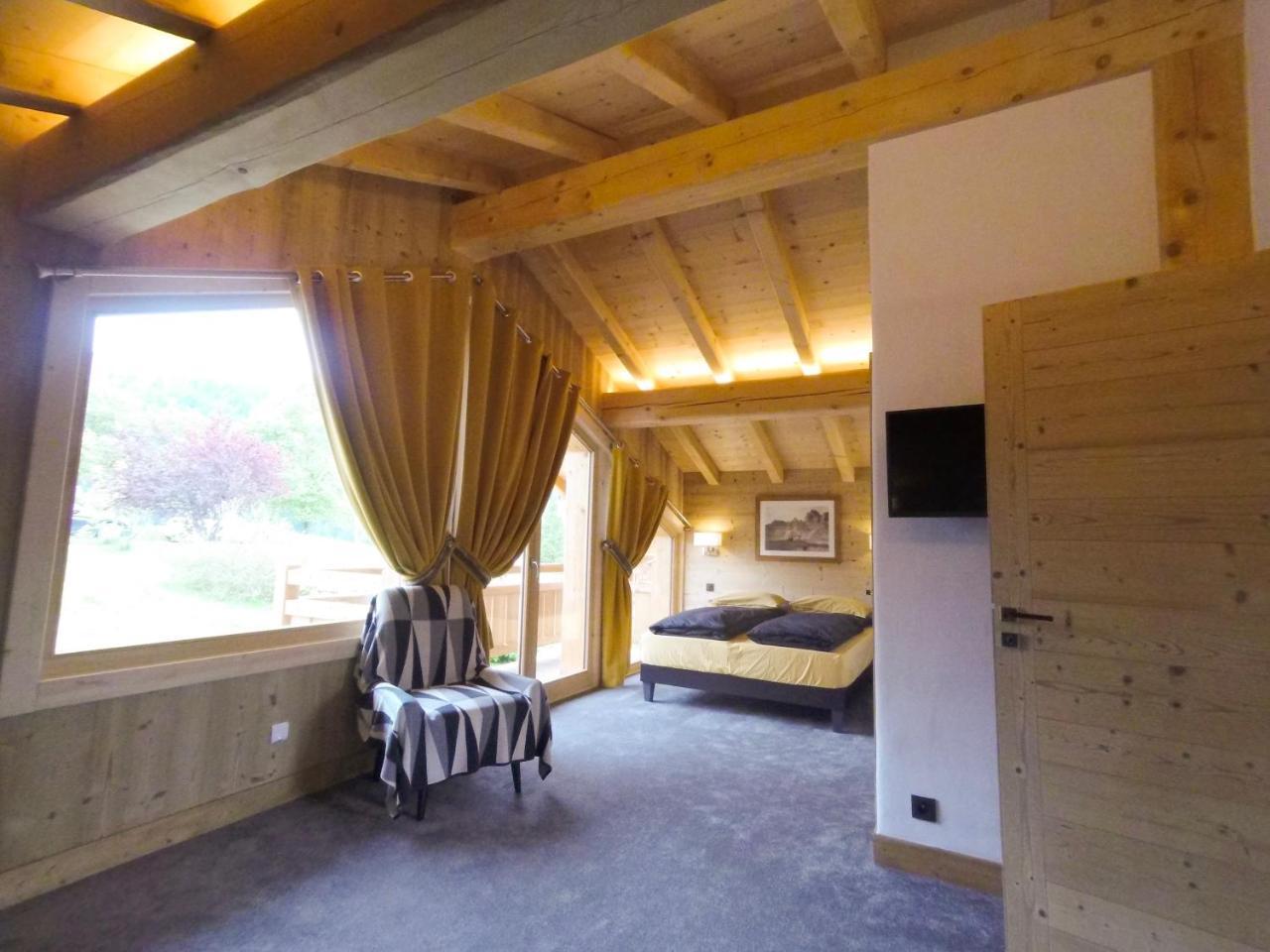 Chalet Nanook Notre-Dame-de-Bellecombe Bagian luar foto