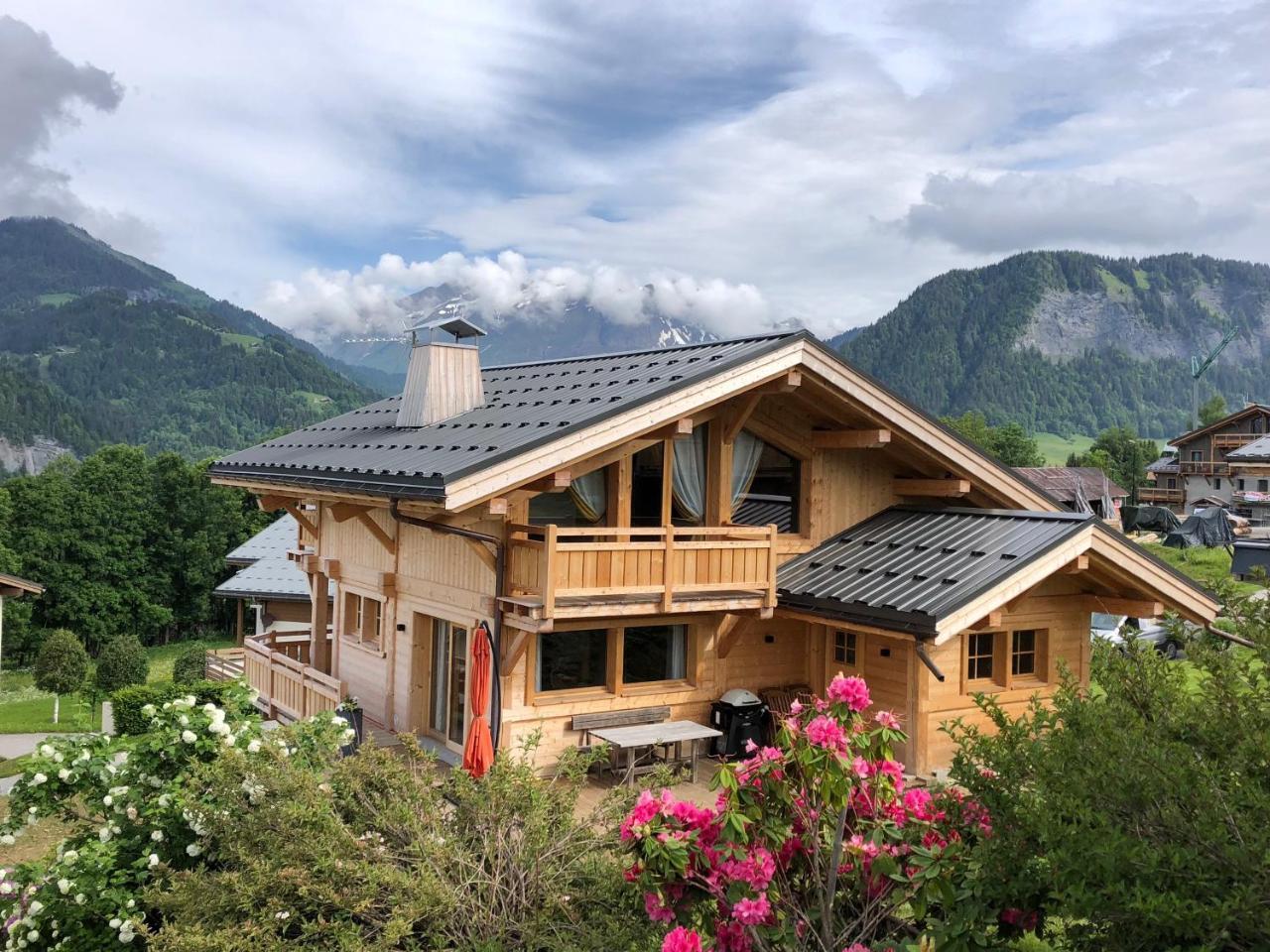Chalet Nanook Notre-Dame-de-Bellecombe Bagian luar foto